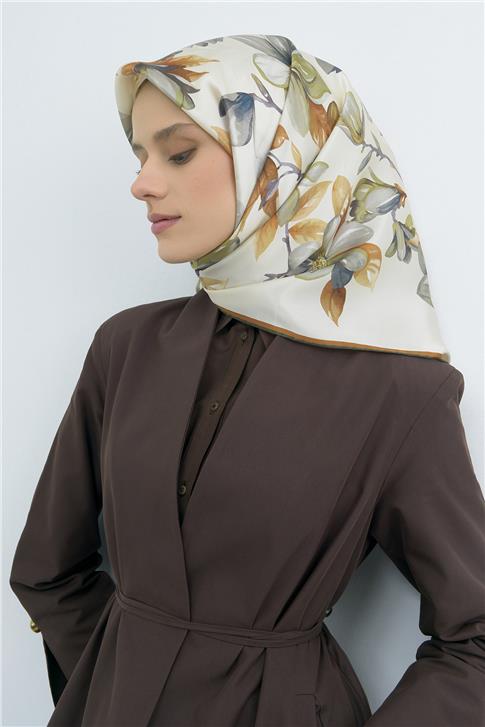 Armine  Saf İpek Twill Eşarp 9524D 84