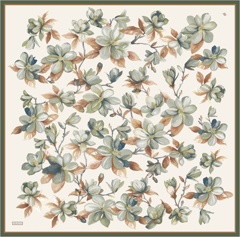 Armine  Saf İpek Twill Eşarp 9524D 84