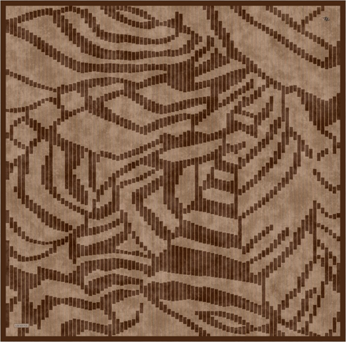 Armine  Saf İpek Twill Eşarp 9525D 80