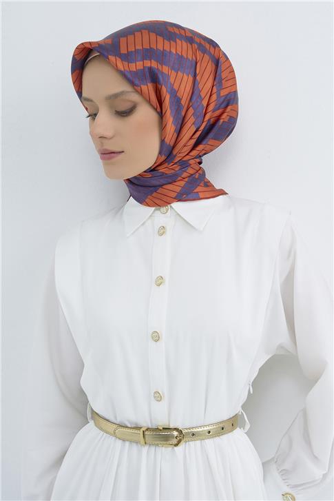 Armine  Saf İpek Twill Eşarp 9525D 61