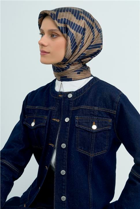 Armine  Saf İpek Twill Eşarp 9525D 83