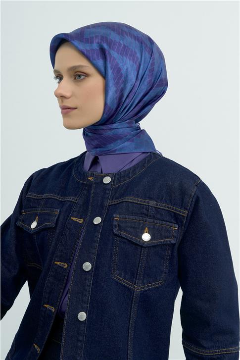 Armine  Saf İpek Twill Eşarp 9525D 87