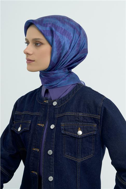 Armine  Saf İpek Twill Eşarp 9525D 87