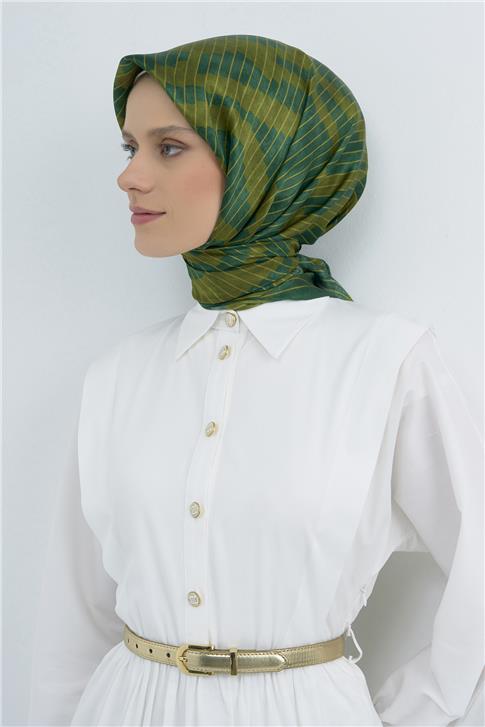 Armine  Saf İpek Twill Eşarp 9525D 88