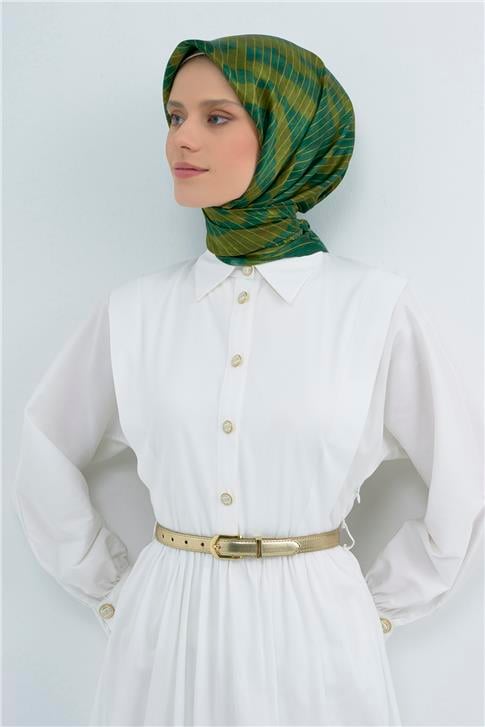Armine  Saf İpek Twill Eşarp 9525D 88