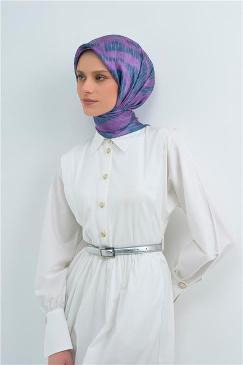 Armine  Saf İpek Twill Eşarp 9525D 90