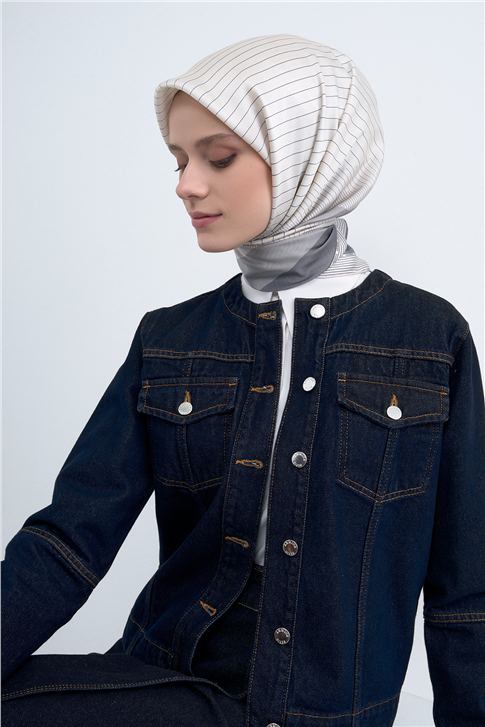 Armine  Saf İpek Sura Eşarp 9526D 08