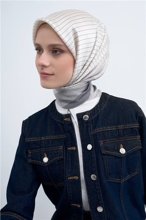Armine  Saf İpek Sura Eşarp 9526D 08