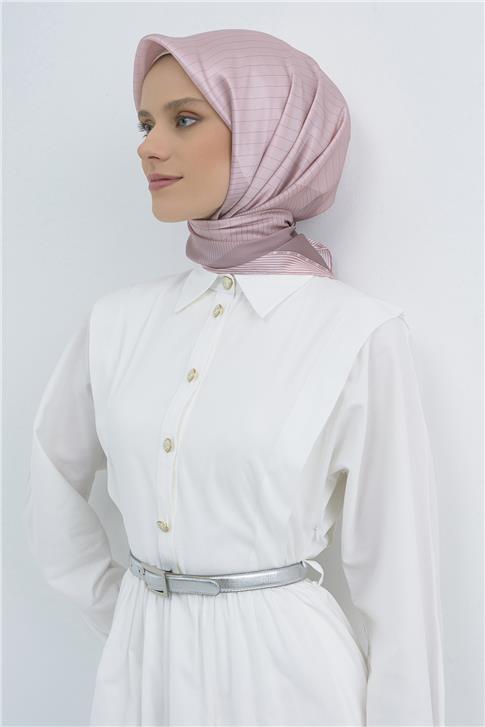 Armine  Saf İpek Twill Eşarp 9526D 07