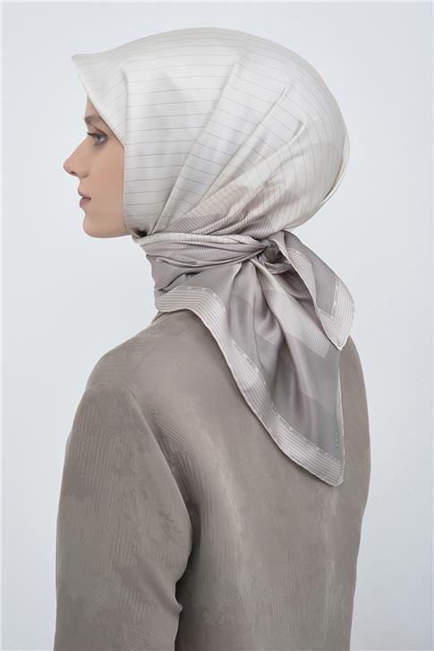 Armine  Saf İpek Twill Eşarp 9526D 80