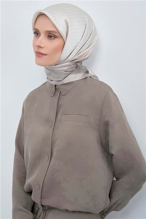 Armine  Saf İpek Twill Eşarp 9526D 80