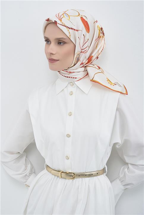 Armine  Saf İpek Sura Eşarp 9527D 09