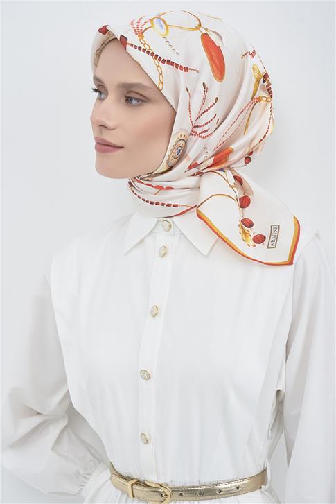 Armine  Saf İpek Twill Eşarp 9527D 09