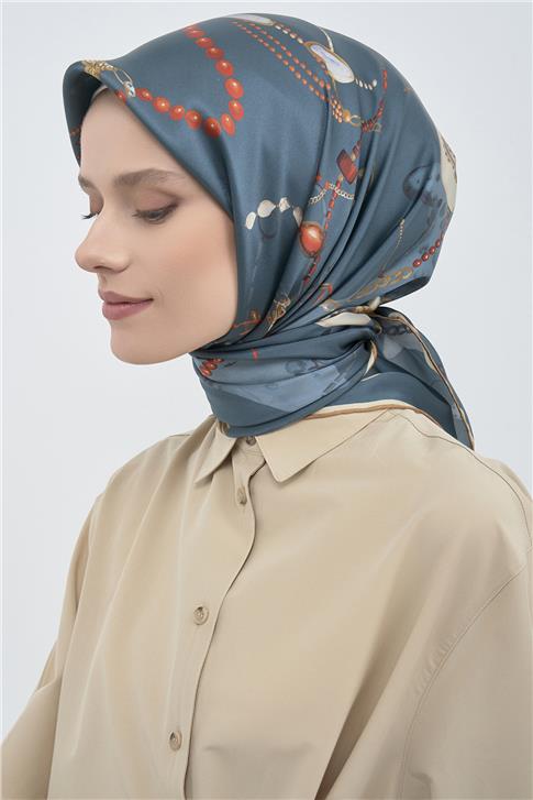 Armine  Saf İpek Twill Eşarp 9527D 81