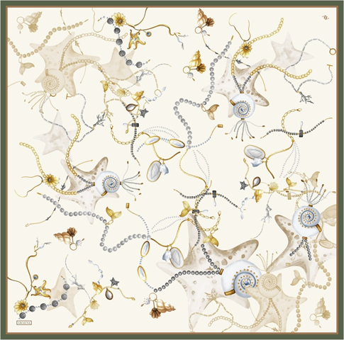 Armine  Saf İpek Twill Eşarp 9527D 84