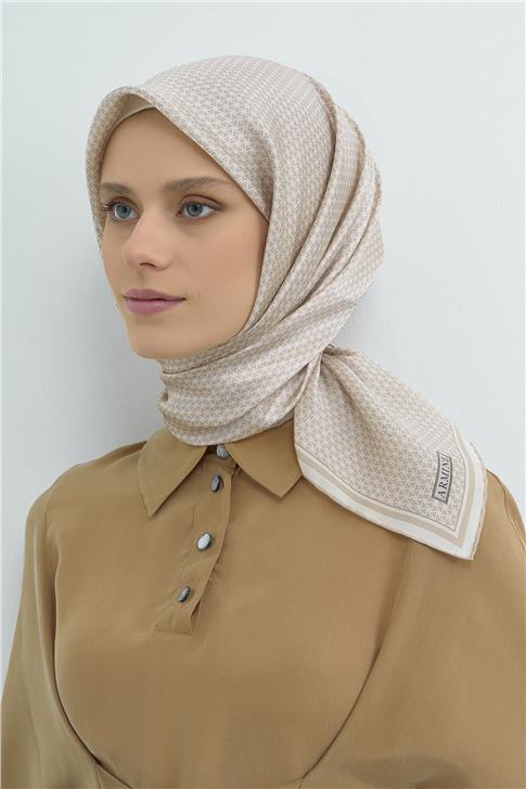 Armine  Saf İpek Twill Eşarp 9528D 51