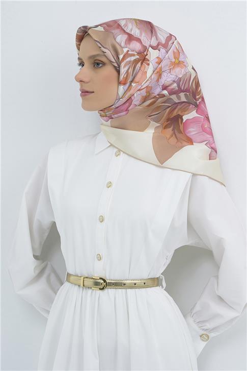 Armine  Saf İpek Twill Eşarp 9529D 31