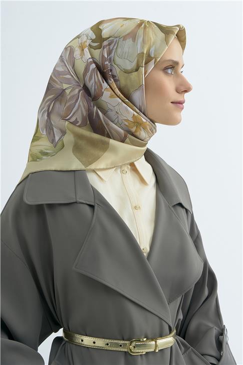 Armine  Saf İpek Twill Eşarp 9529D 32