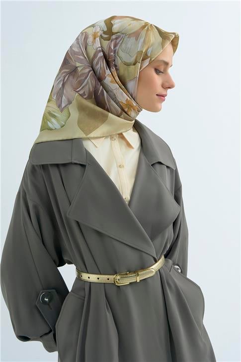 Armine  Saf İpek Twill Eşarp 9529D 32