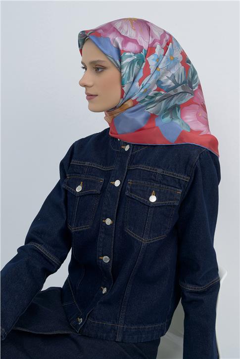 Armine  Saf İpek Twill Eşarp 9529D 84