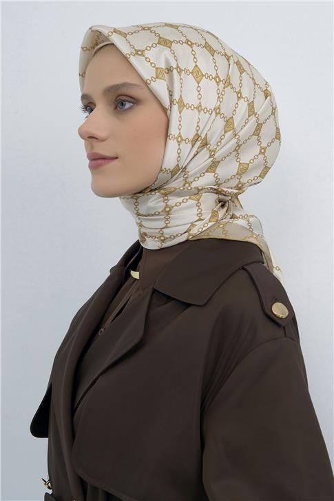 Armine  Saf İpek Twill Eşarp 9530D 06