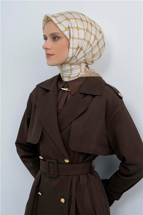 Armine  Saf İpek Twill Eşarp 9530D 06