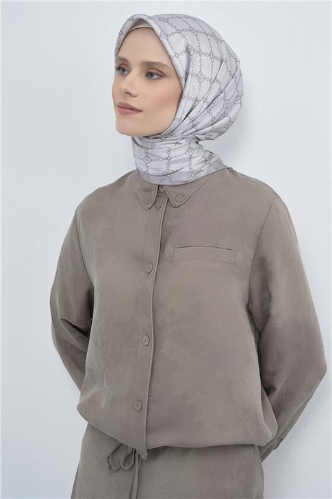 Armine  Saf İpek Twill Eşarp 9530D 08