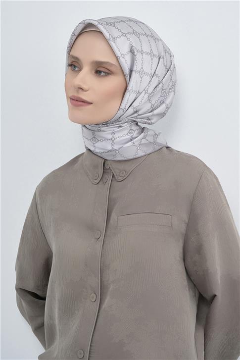 Armine  Saf İpek Twill Eşarp 9530D 08