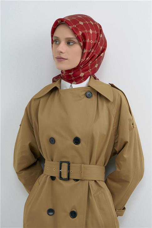 Armine  Saf İpek Twill Eşarp 9530D 80