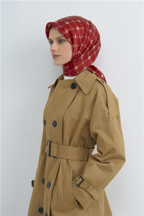 Armine  Saf İpek Twill Eşarp 9530D 80