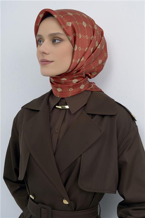 Armine  Saf İpek Twill Eşarp 9530D 84