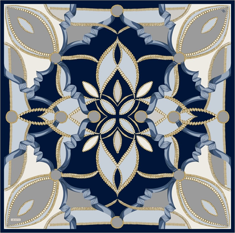 Armine  Saf İpek Twill Eşarp 9531D 02