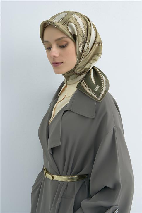 Armine  Saf İpek Twill Eşarp 9531D 34