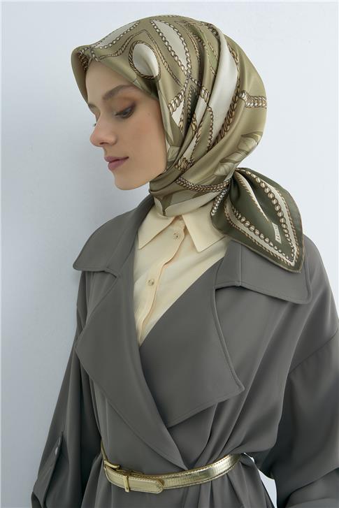 Armine  Saf İpek Twill Eşarp 9531D 34