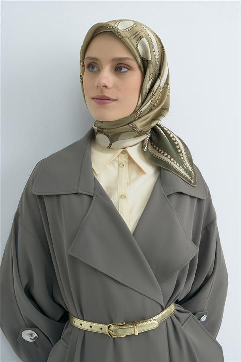 Armine  Saf İpek Twill Eşarp 9531D 34
