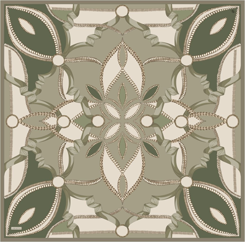Armine  Saf İpek Twill Eşarp 9531D 34