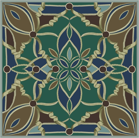 Armine  Saf İpek Twill Eşarp 9531D 51