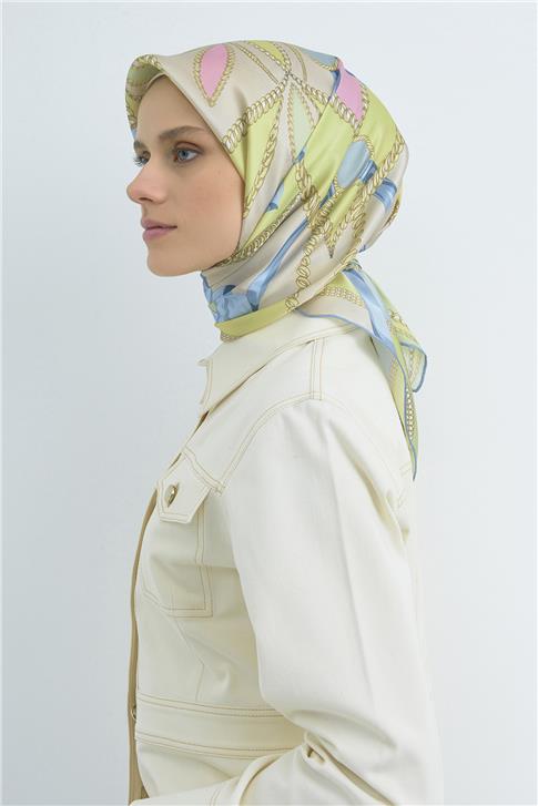 Armine  Saf İpek Twill Eşarp 9531D 80