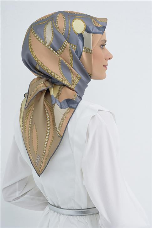 Armine  Saf İpek Twill Eşarp 9531D 81