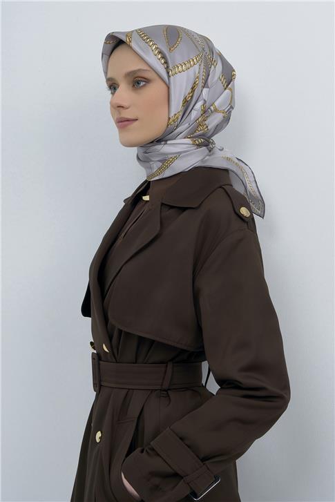 Armine  Saf İpek Twill Eşarp 9531D 87