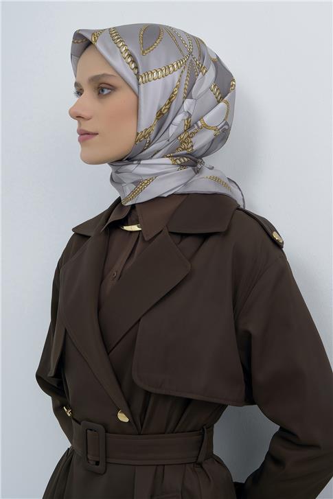 Armine  Saf İpek Twill Eşarp 9531D 87