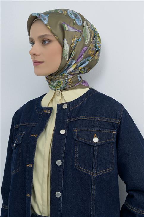 Armine  Saf İpek Sura Eşarp 9532D 82