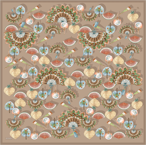 Armine  Saf İpek Twill Eşarp 9532D 04