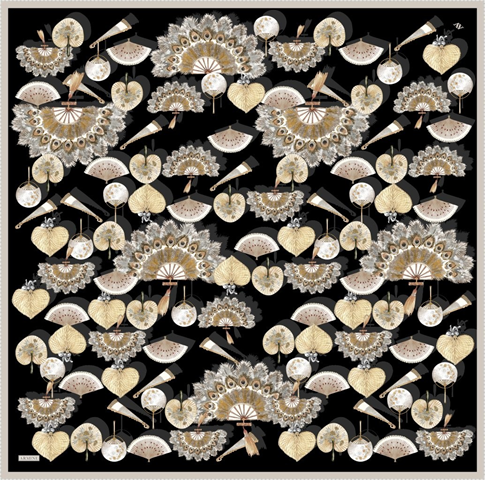 Armine  Saf İpek Twill Eşarp 9532D 06