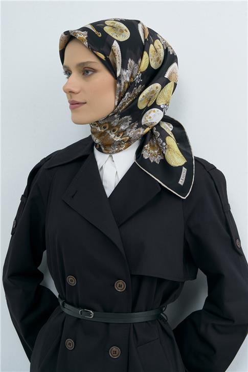 Armine  Saf İpek Twill Eşarp 9532D 06
