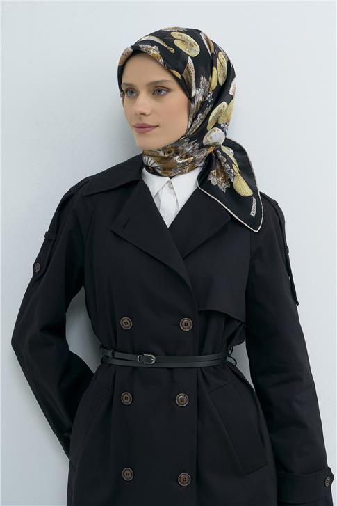 Armine  Saf İpek Twill Eşarp 9532D 06