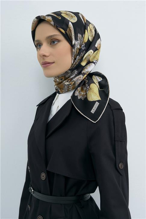 Armine  Saf İpek Twill Eşarp 9532D 06