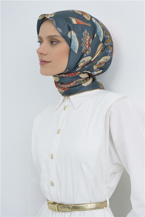 Armine  Saf İpek Twill Eşarp 9532D 80