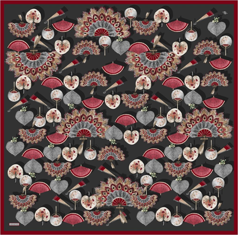 Armine  Saf İpek Twill Eşarp 9532D 84