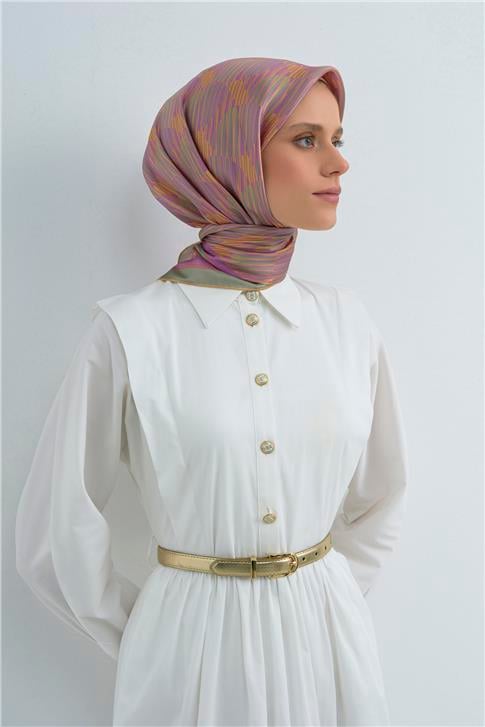 Armine  Saf İpek Twill Eşarp 9533D 03